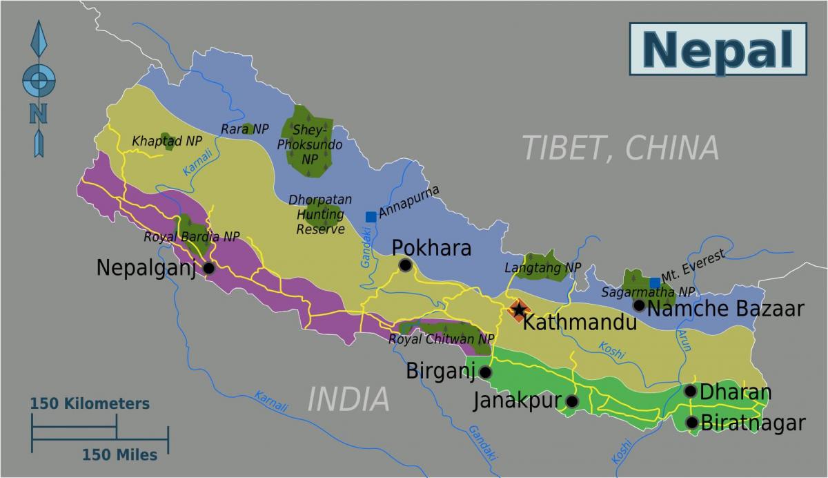 mont everest nepal mapu