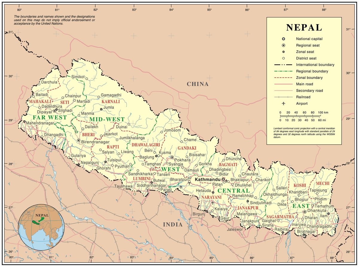 online mapu nepal