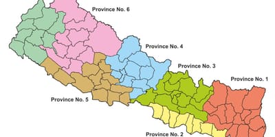 Mapa federalni nepal