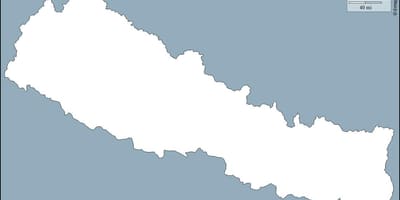 Mapa prazan nepal